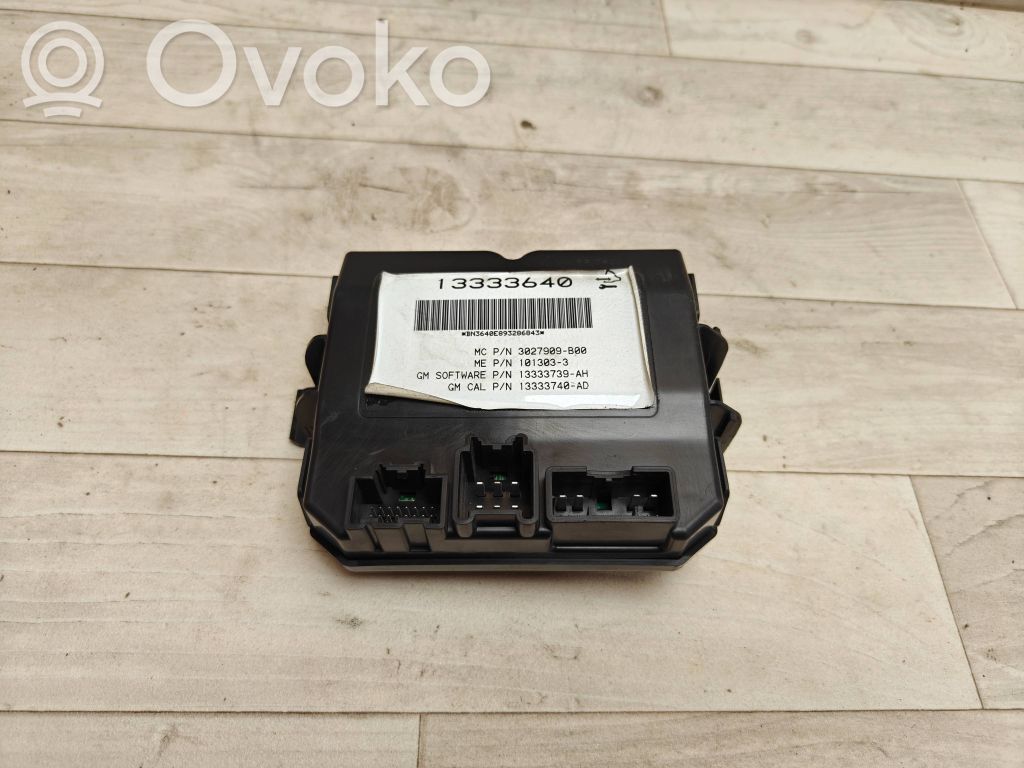 Opel Insignia A Tailgate/trunk control unit/module 