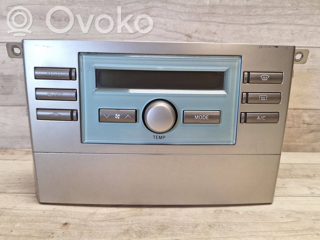 Toyota Corolla Verso E121 Unitate control climatizare 
