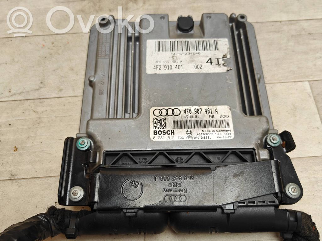 Audi A6 S6 C6 4F Unidad de control/módulo del motor 