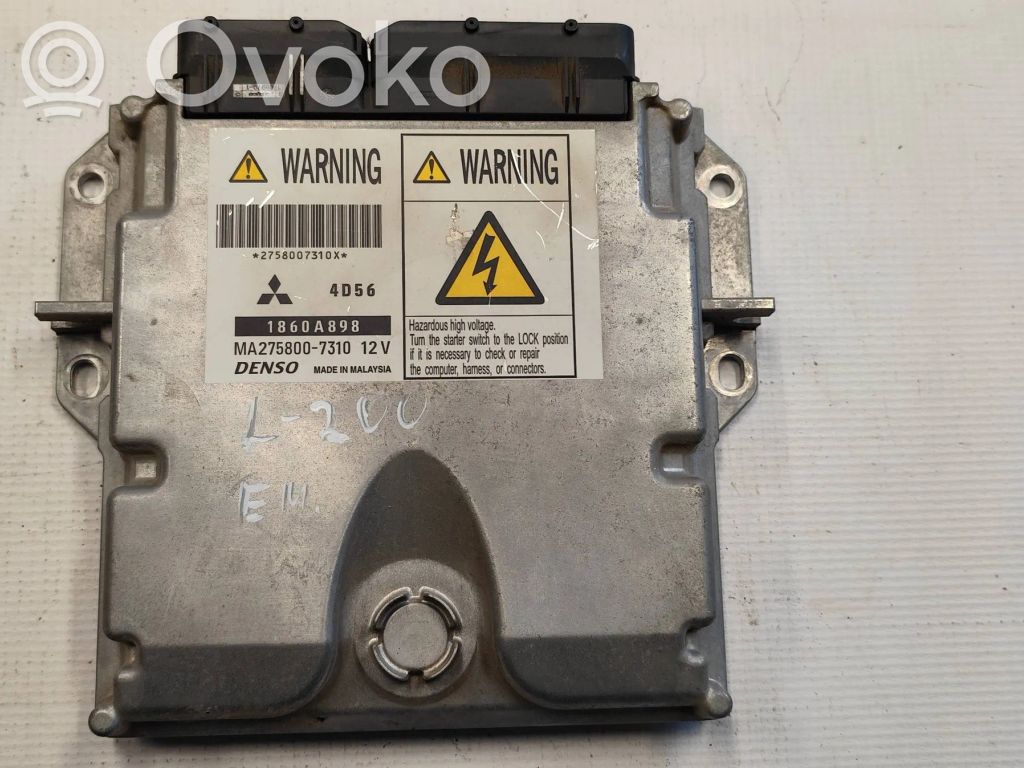 Mitsubishi L200 Engine control unit/module 