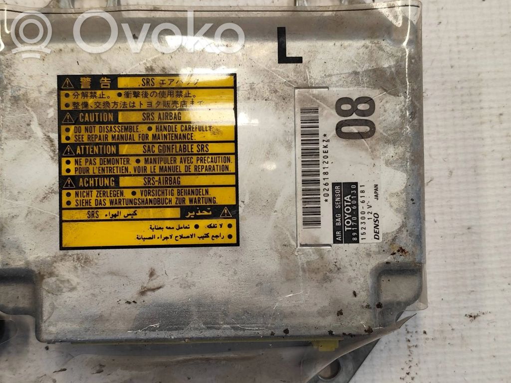 Toyota Land Cruiser (J120) Unitate/modul de comandă airbaguri 