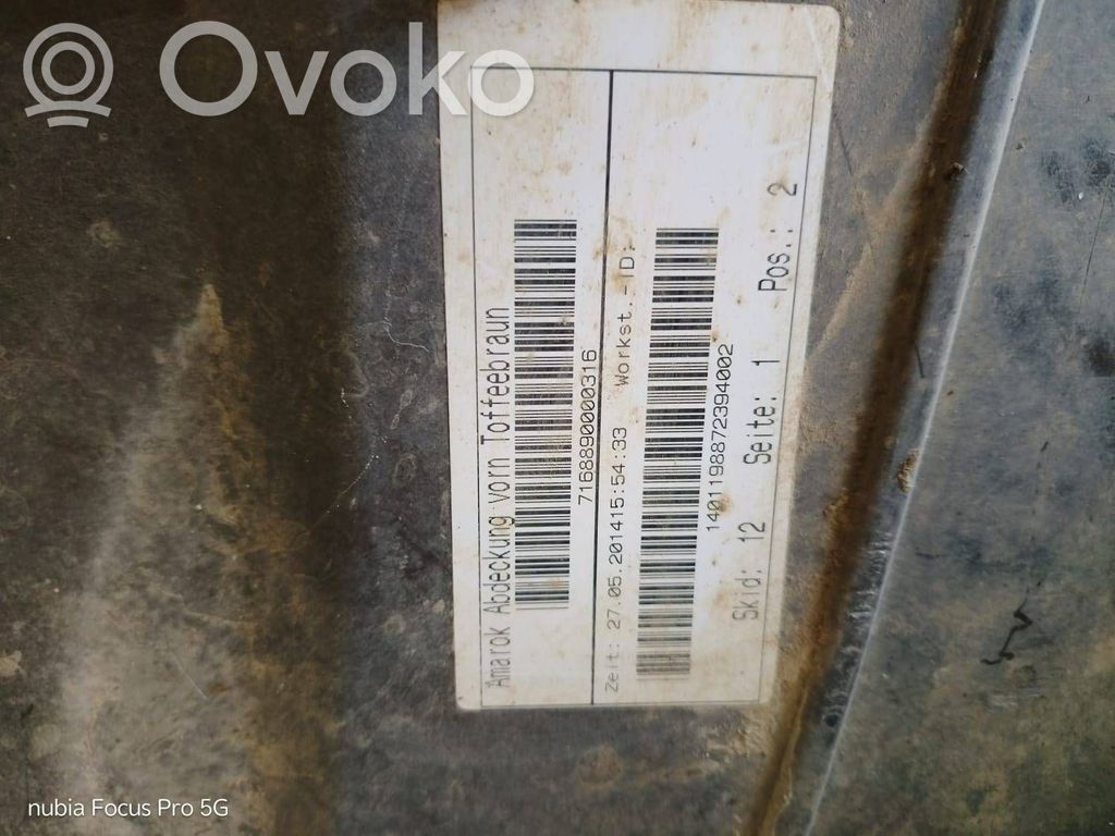 Volkswagen Amarok Zderzak przedni 