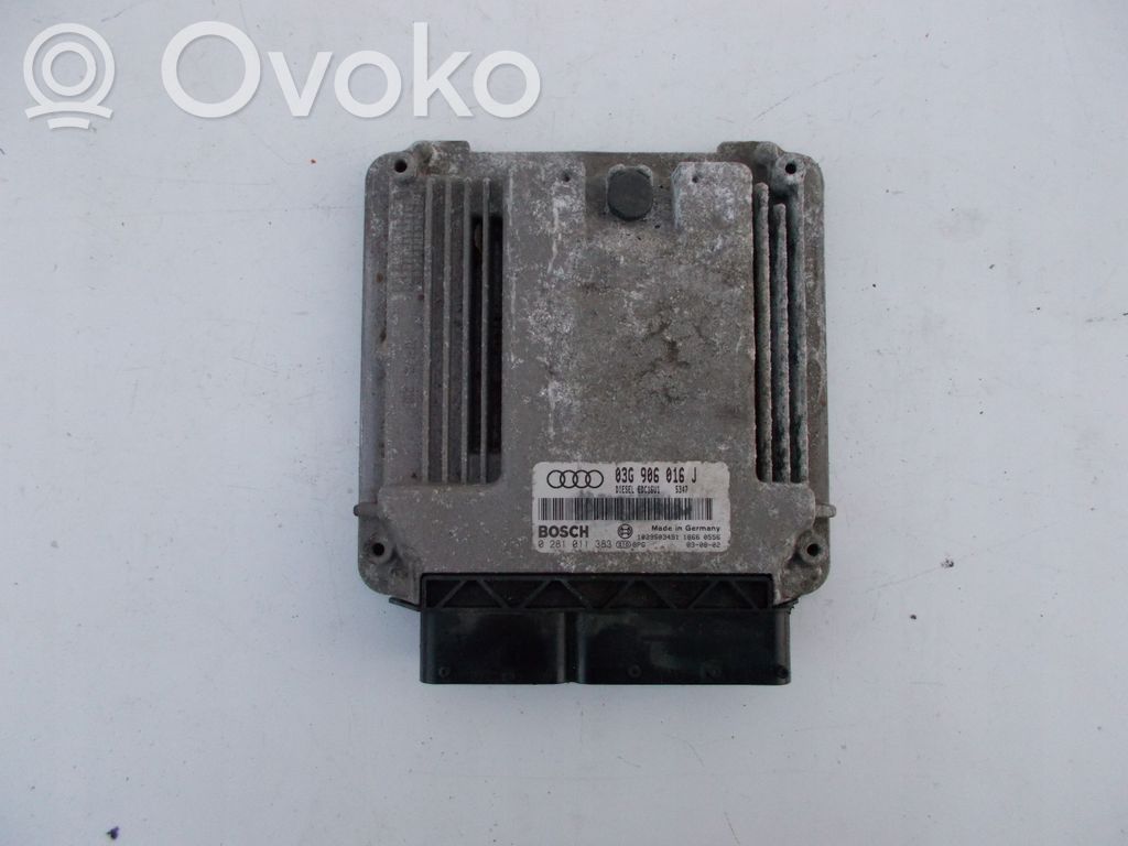 Audi A3 S3 8P Unidad de control/módulo del motor 