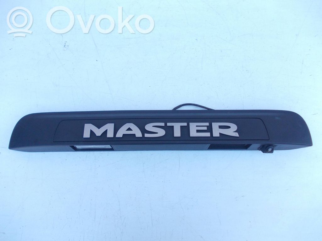 Renault Master III Trunk door license plate light bar 
