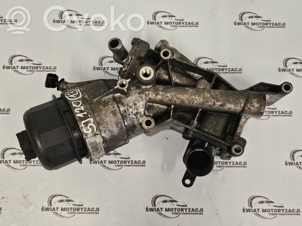 Opel Corsa D Oil filter mounting bracket 