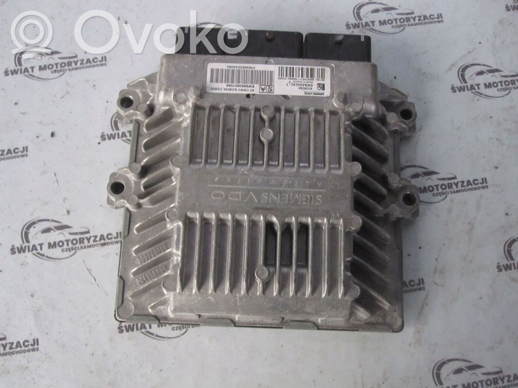 Peugeot 407 Engine control unit/module 