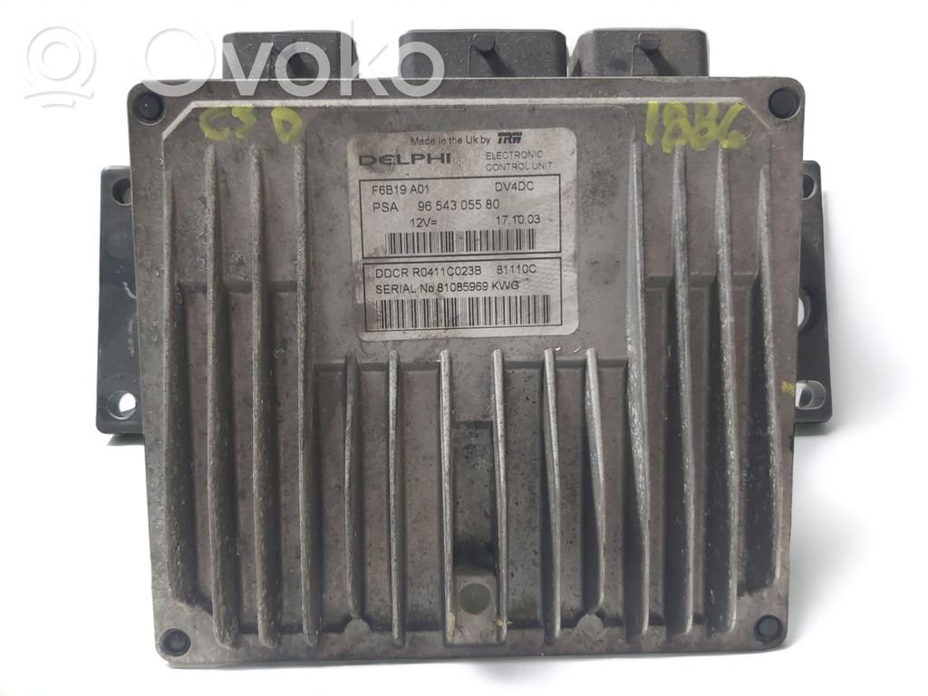 Unidad de control/módulo del motor   F6B19A01,F6B19A01