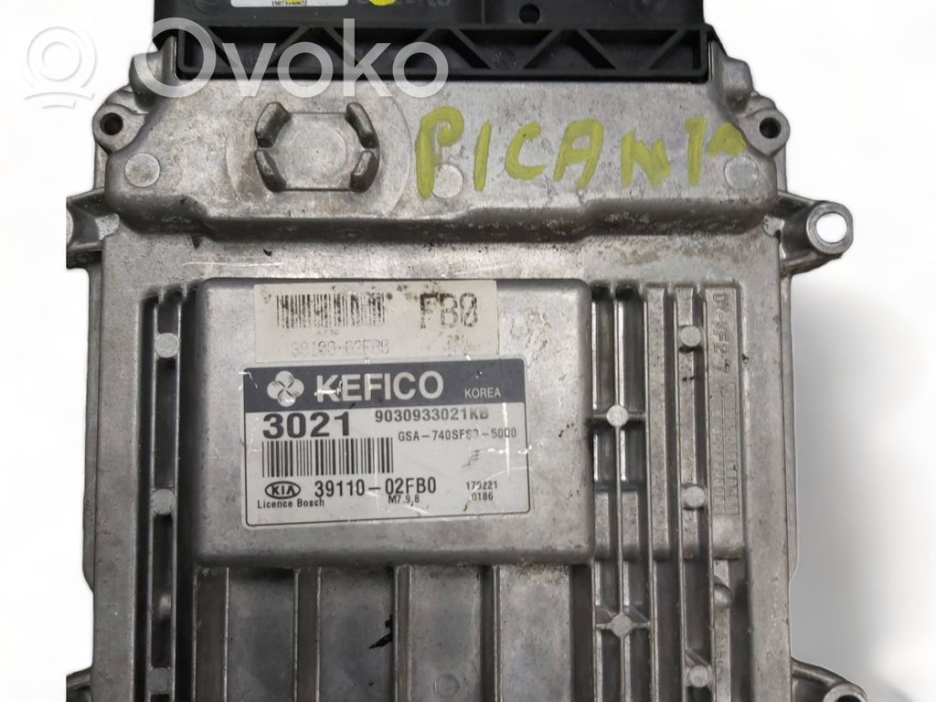 KIA Picanto Engine control unit/module 
