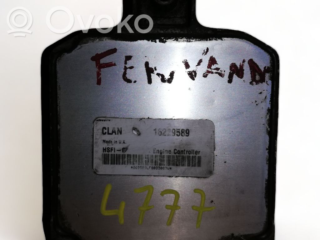Opel Astra G Engine control unit/module 