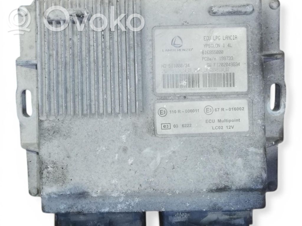 Lancia Ypsilon LP gas control unit module 