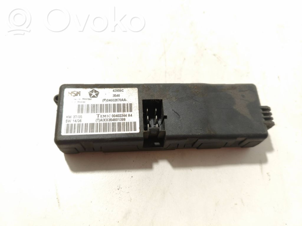 Chrysler 300 - 300C Other control units/modules 