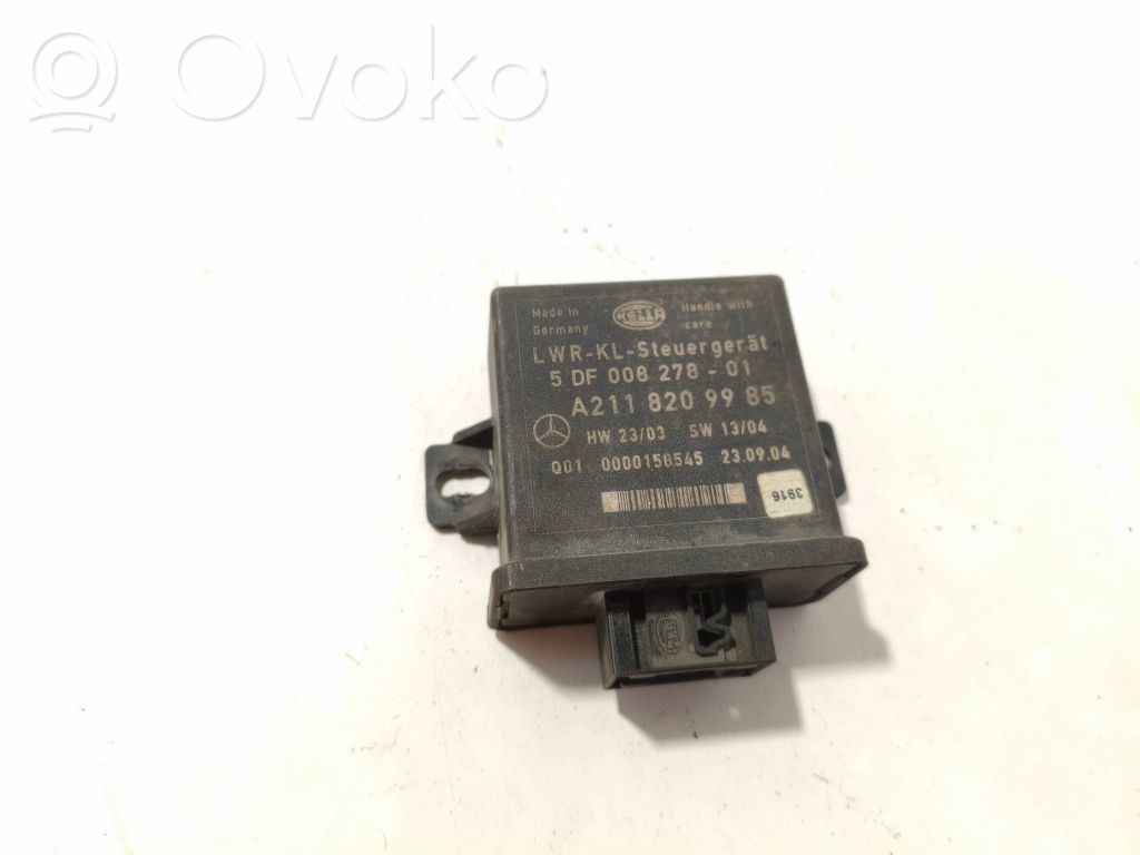 Mercedes-Benz E W211 Module d'éclairage LCM 