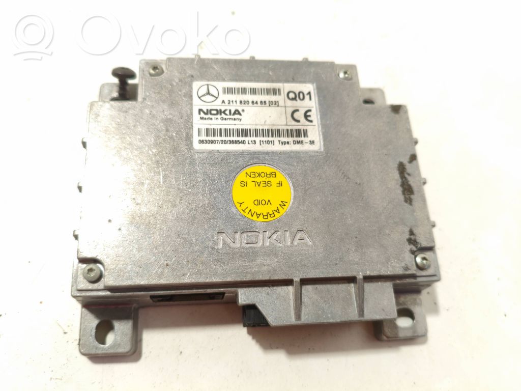 Mercedes-Benz E W211 Phone control unit/module 