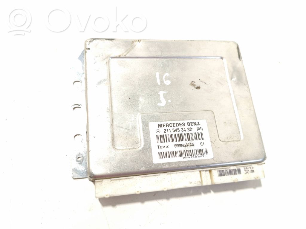 Mercedes-Benz E W211 Suspension control unit/module 