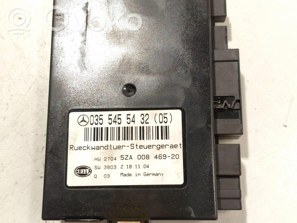 Tailgate/trunk control unit/module   0355455432,5ZA00846920