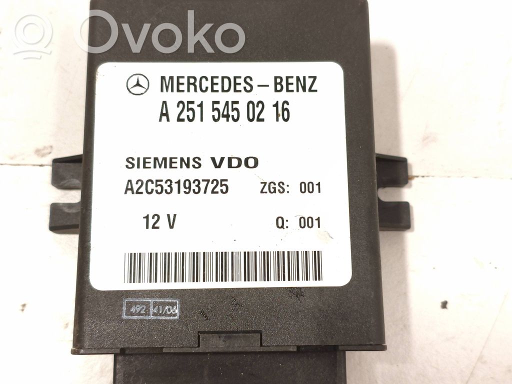 Mercedes-Benz E W211 Module de commande suspension 