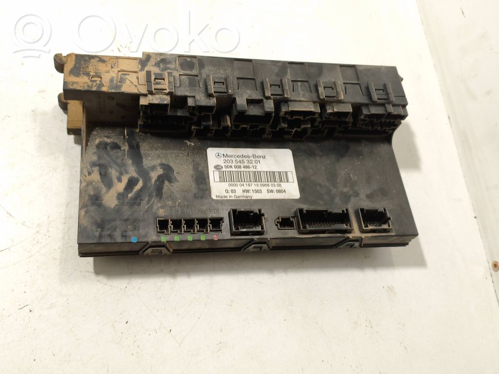 Mercedes-Benz CLK A209 C209 Comfort/convenience module 