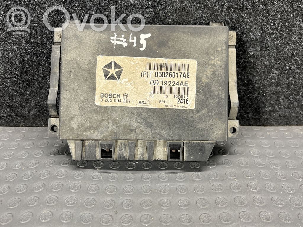 Jeep Commander Module de contrôle de boîte de vitesses ECU 