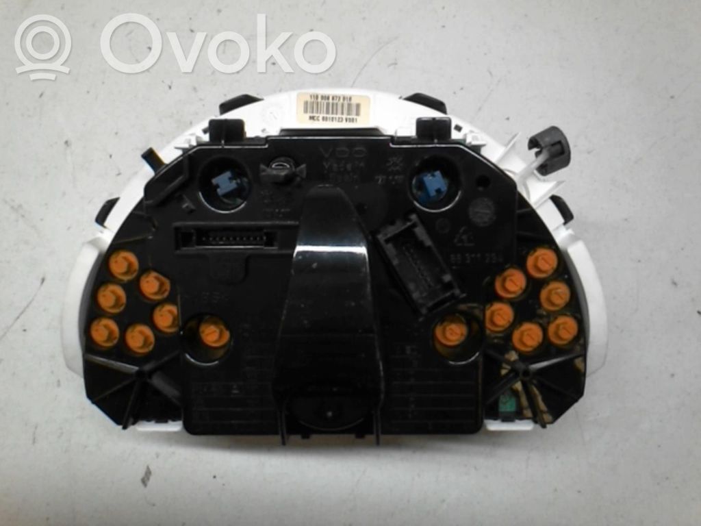 Smart ForTwo I Vitezometru (grup de instrumente) 