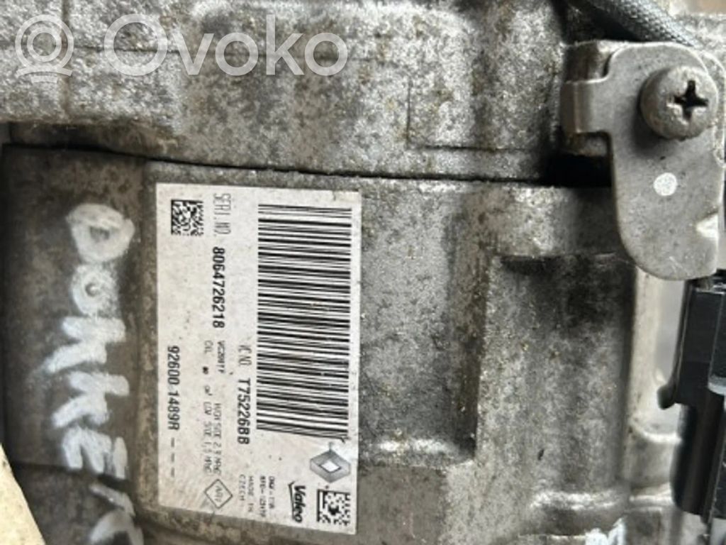 Dacia Dokker Kompresor / Sprężarka klimatyzacji A/C 