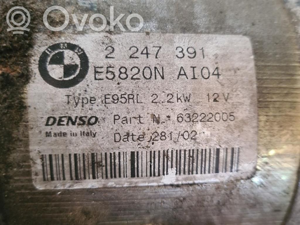 Starter motor   021282