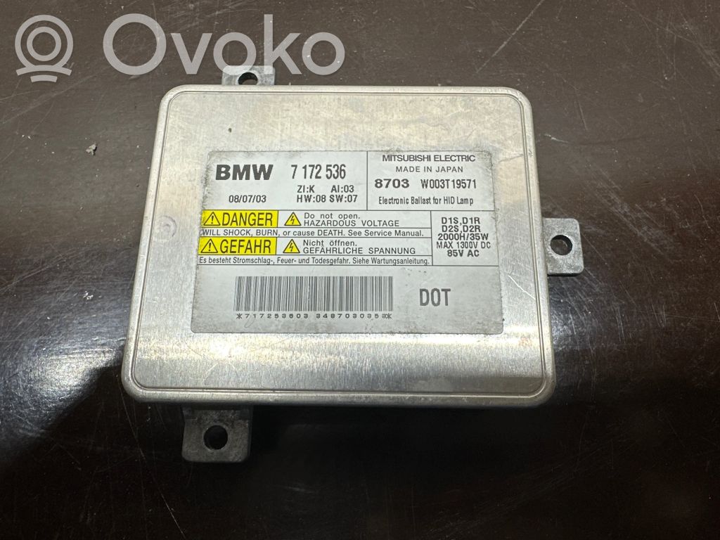 BMW 7 F01 F02 F03 F04 Headlight ballast module Xenon 