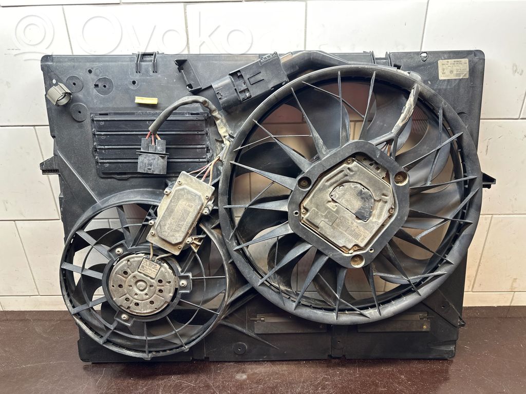 Audi Q7 4L Elektryczny wentylator chłodnicy 