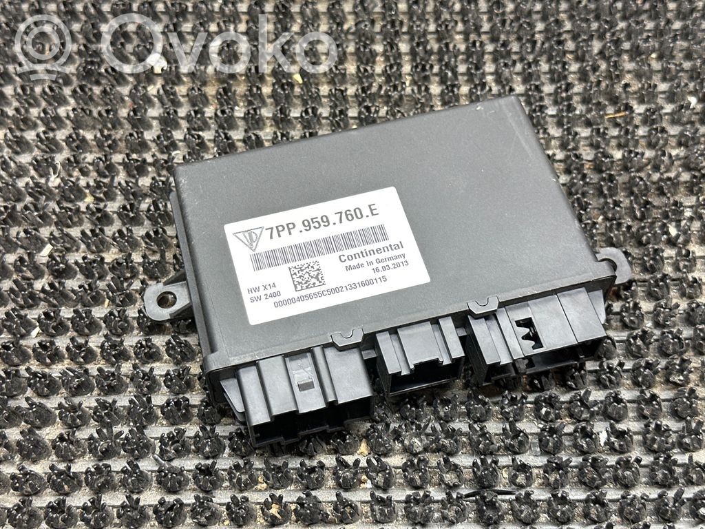 Porsche Cayenne (92A) Module de commande de siège 