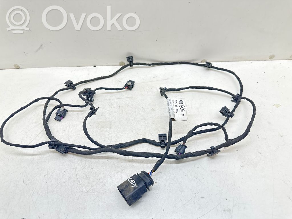 Volkswagen Caddy Cableado del sensor de aparcamiento (PDC) 