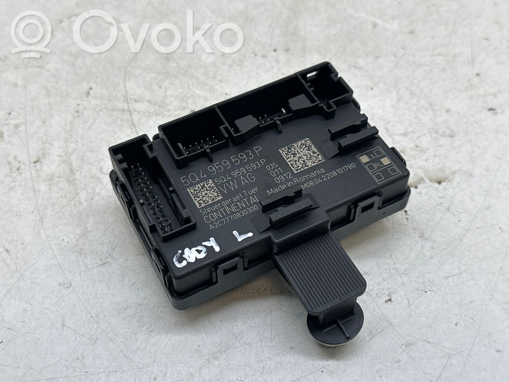Volkswagen Caddy Door control unit/module 