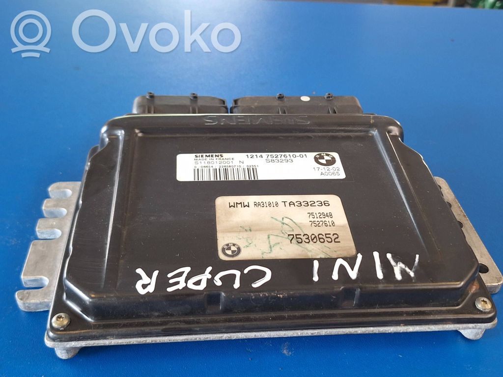 Engine control unit/module   S118012001N