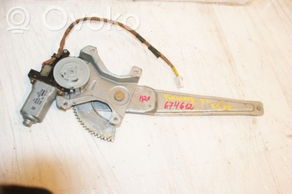 Mazda Premacy Rear door window regulator with motor 
