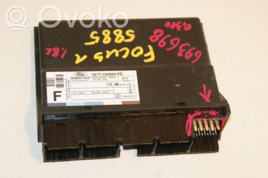 Ford Focus Door central lock control unit/module 