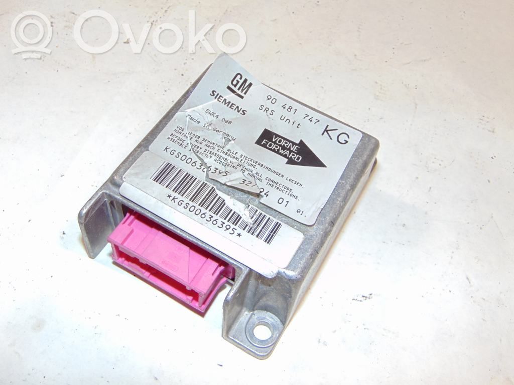 Opel Corsa B Airbag control unit/module 