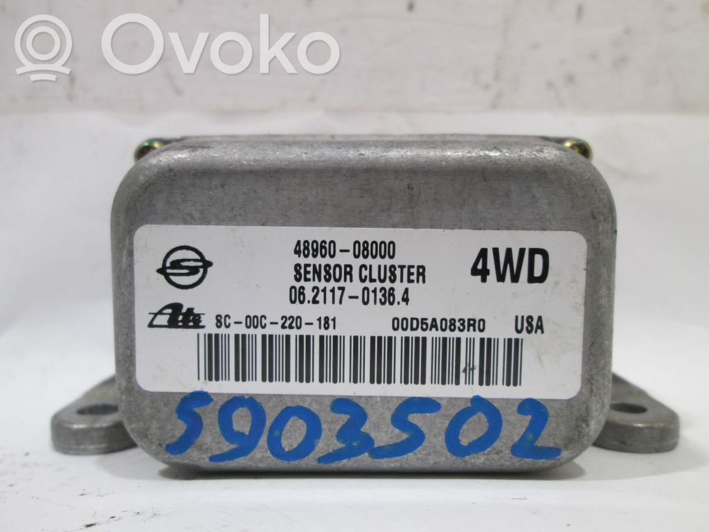 SsangYong Rodius ESP acceleration yaw rate sensor 