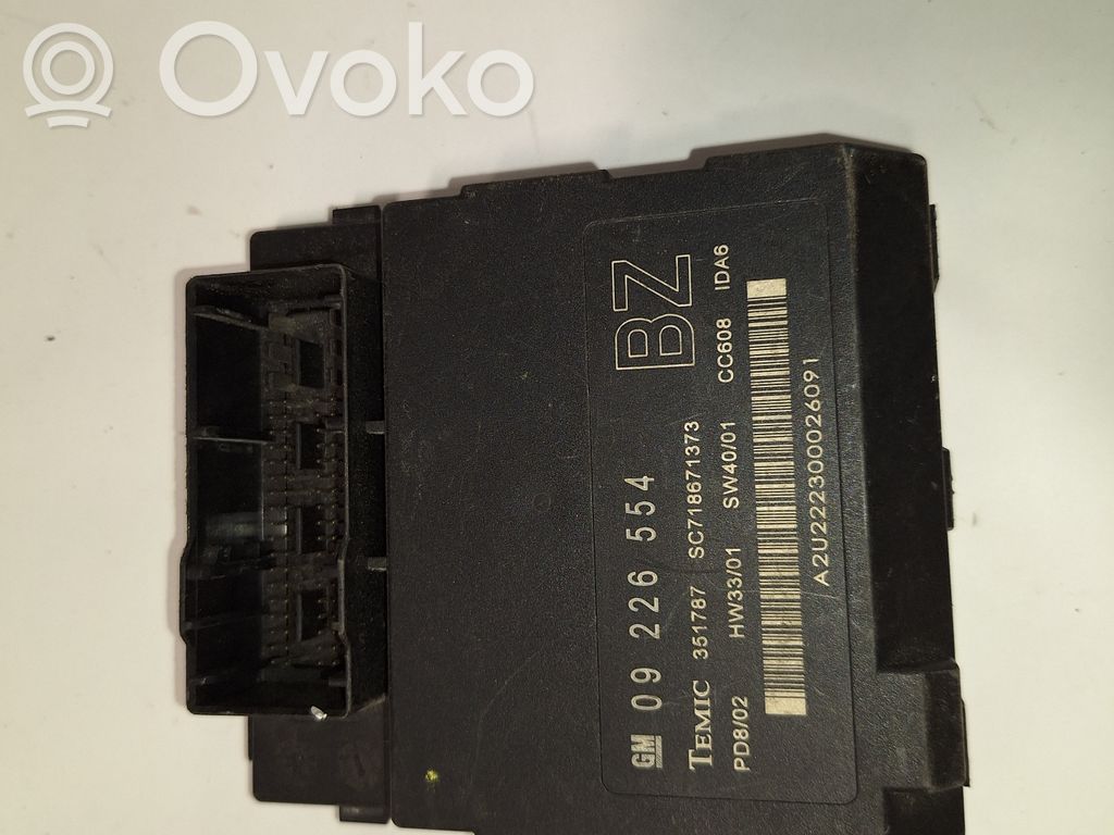 Opel Vectra C Mukavuusmoduuli 