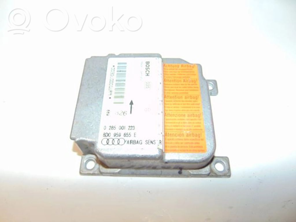 Airbag control unit/module   8D0959655E,0285001223