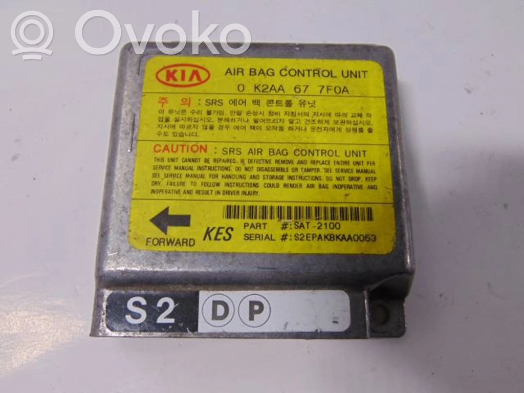 KIA Shuma Airbag control unit/module 