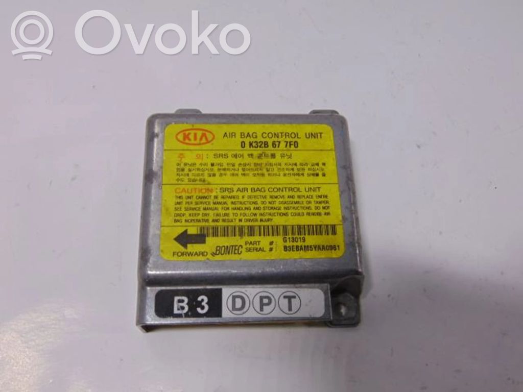 Airbag control unit/module   0K32B677F0