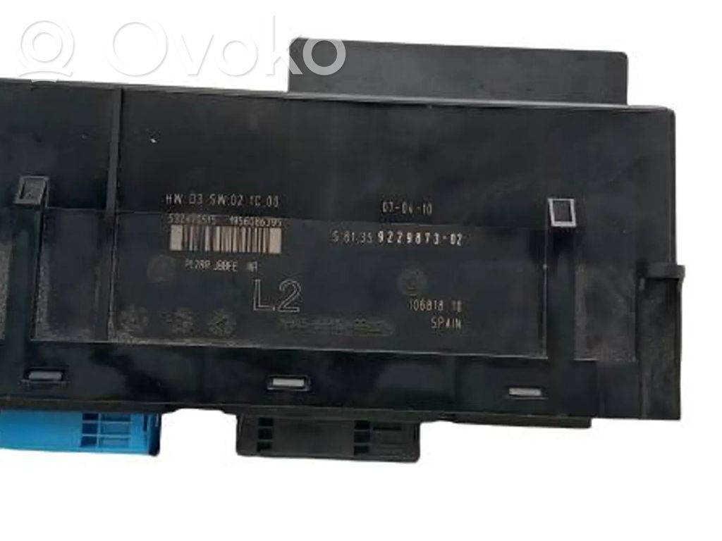 Central body control module   9229873