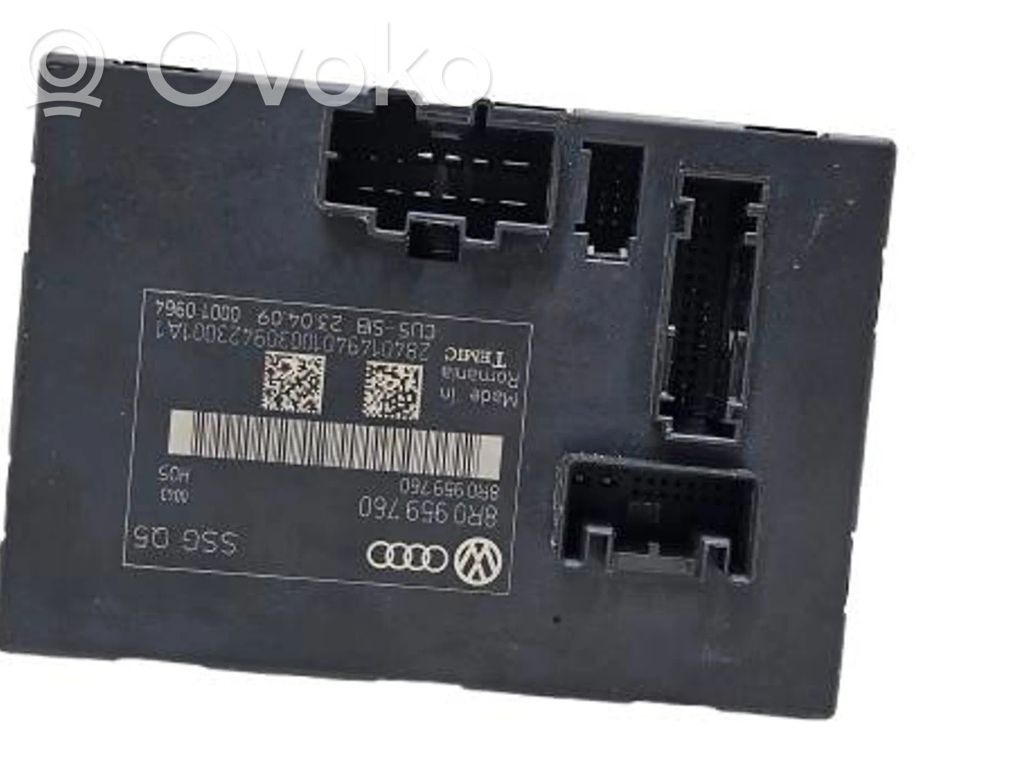 Audi Q5 SQ5 8R Module de commande de siège 