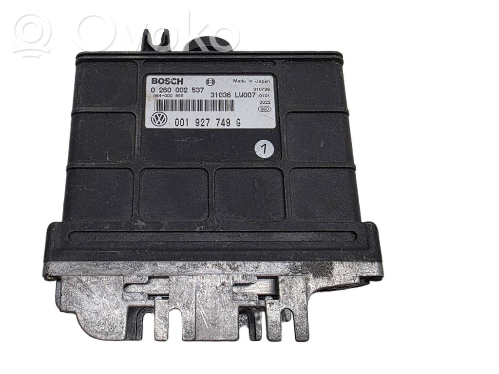 Volkswagen Lupo Engine control unit/module 