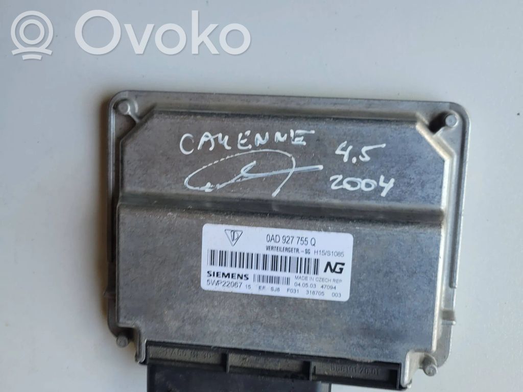 Engine control unit/module   0AD927755Q,H15S1085,5WP22067