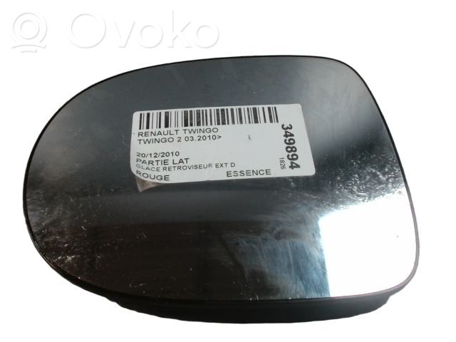 Renault Twingo II Sticlă oglindă laterală 