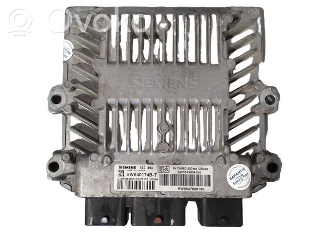Engine control unit/module ECU   SID804PSA,SID804PSA