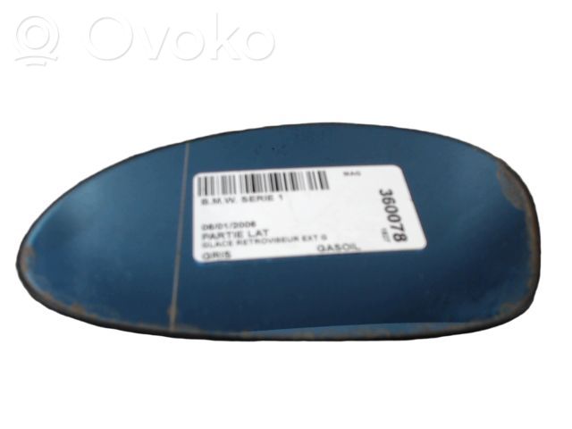 BMW 1 E81 E87 Veidrodėlio stiklas 
