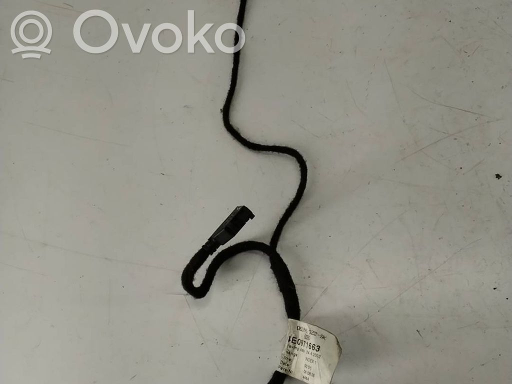 Audi A8 S8 D3 4E Priekšējo durvju vadu instalācija 