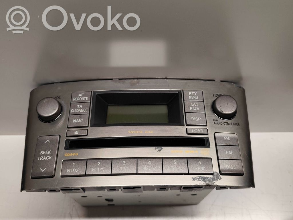 Toyota Avensis T250 Panel / Radioodtwarzacz CD/DVD/GPS 