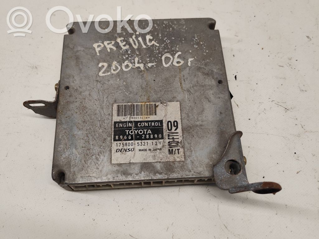 Toyota Previa (XR30, XR40) II Sterownik / Moduł ECU 