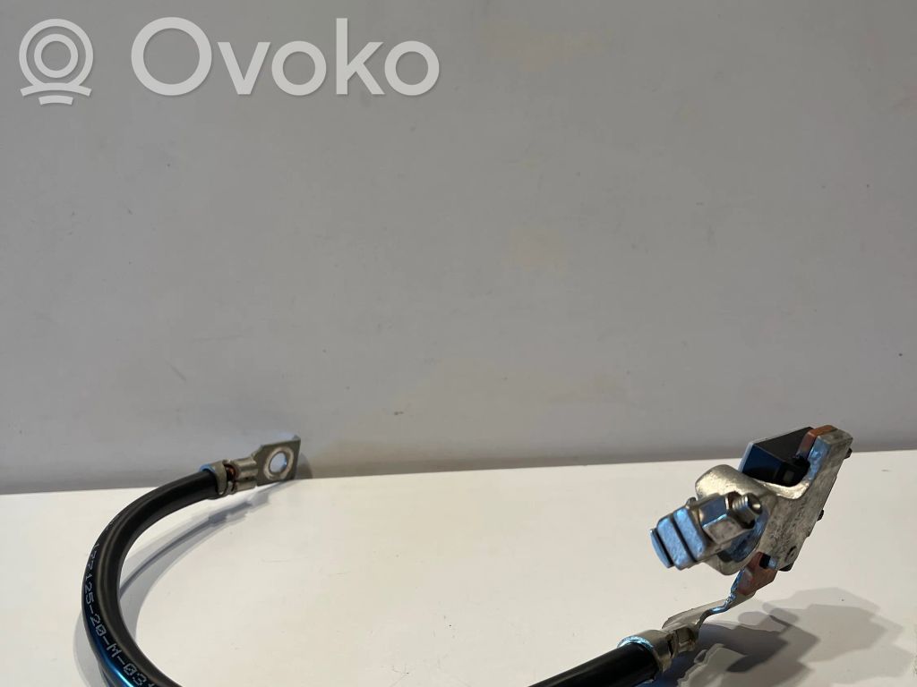 BMW 2 F22 F23 Minus / Klema / Przewód akumulatora 